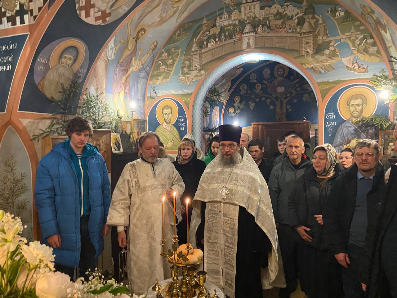 Праздничная служба в Рождество Христово